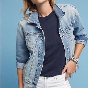Boyfriend fit denim jacket